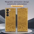 🔥Samsung Galaxy Z Fold Series Folding Screen Genuine Leather Magnetic Protective Case