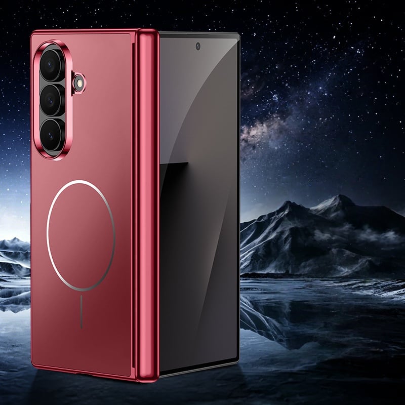 Electroplated Matte Magnetic Case for Samsung Galaxy Z Fold Series