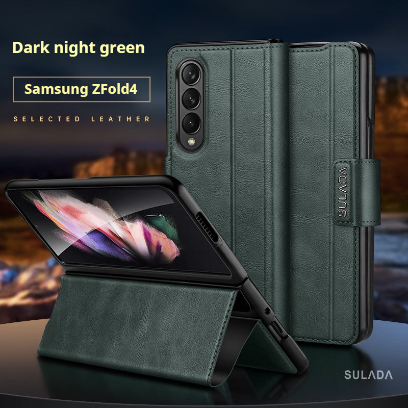 Fold6 High-End Magnetic Buckle Bracket Folding Mobile Phone Case