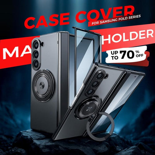 Luxury Shockproof Case with 360° Rotating Bracket for Samsung Galaxy Z Fold
