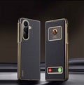Galaxy Z Fold 7 Smart Window - Answer Calls Without Flipping - Magnetic Charging - Dual-Axis Protective Case