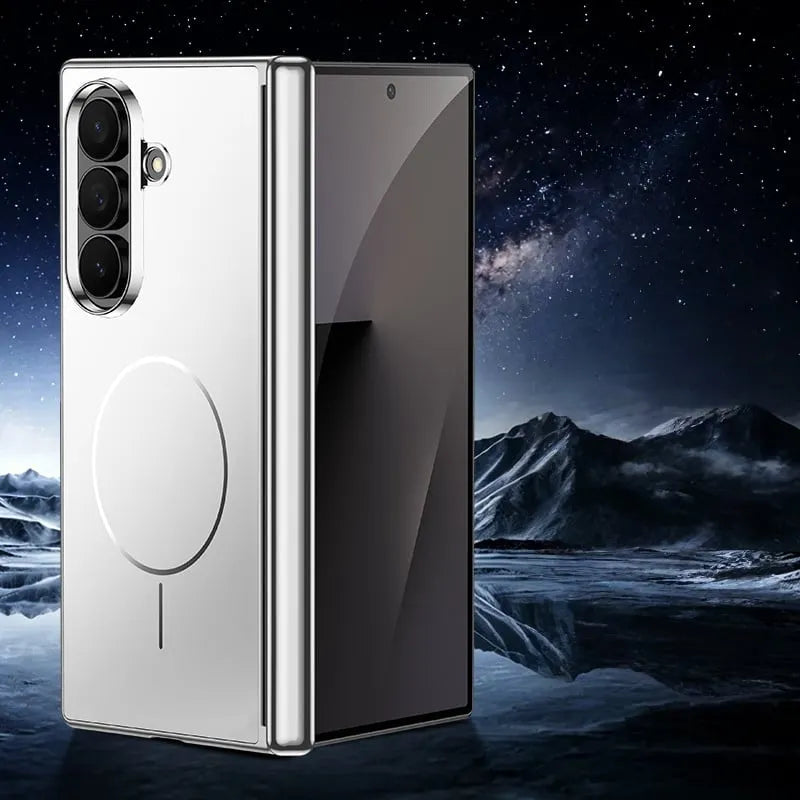 Electroplated Matte Magnetic Case for Samsung Galaxy Z Fold Series
