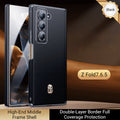 Samsung ZFold Series Mesh Texture Premium Dual-Axis Protective Case