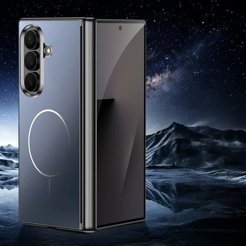 Electroplated Matte Magnetic Case for Samsung Galaxy Z Fold Series